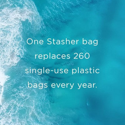 Stasher Reusable Silicone Travel Accessories Bag Set - 2pk