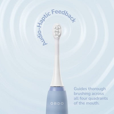 ORDO Sonic Kids Rechargeable Toothbrush Squishmallows Samir Blue - Imperfect Box