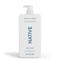 Native Body Wash Sea Salt & Cedar with Pump 36 fl oz - Imperfect Container