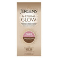 Jergens Glow Face Moisturizer Self Tanner Daily Sunscreen SPF 20 2 fl oz - Imperfect Box