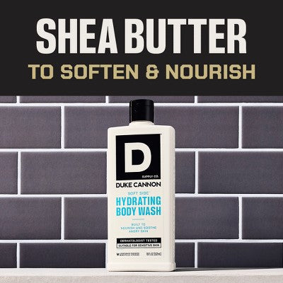 Duke Cannon Supply Co. Soft Side Hydrating Men's Body Wash 18 fl oz - Imperfect Container