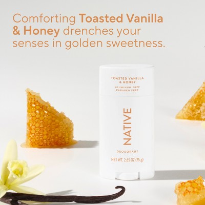 Native Limited Edition Deodorant Toasted Vanilla & Honey 2.65oz - Imperfect Container