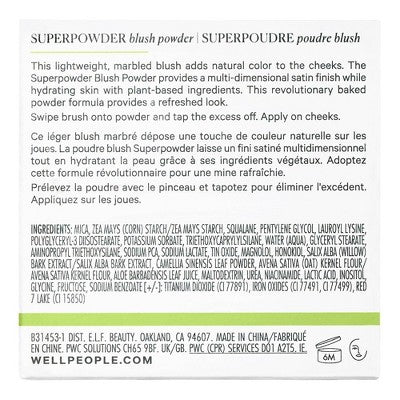 Well People Superpowder Blush Hazelnut Harvest 0.17oz - Missing Box