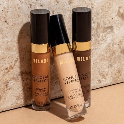 Milani Conceal + Perfect Longwear Concealer 115 Light Nude 0.17 fl oz - New