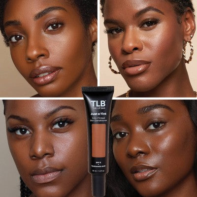 The Lip Bar Just a Tint 3-in-1 Tinted Skin Conditioner with SPF 11 Almond 1 fl oz - Imperfect Box