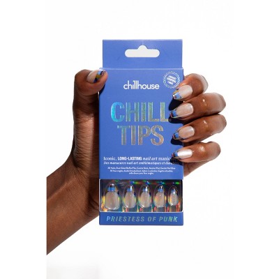 Chillhouse Chill Tips Press-On Nail Set Priestess of Punk 24ct - New