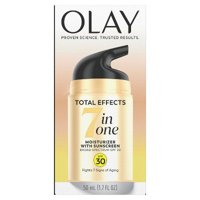 Olay Total Effects Face Moisturizer SPF 30 1.7 fl oz - New
