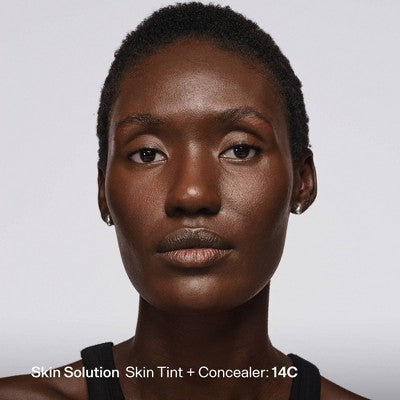 Versed Skin Solution Multi-Serum Skin Tint Foundation SPF 40 14C 1 fl oz - Imperfect Container