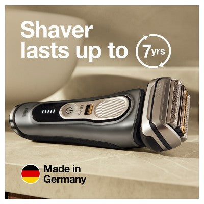 Braun Series 9-9465cc Pro Electric Foil Shaver with ProLift Beard Trimmer; Clean; Charge SmartCare Center - Imperfect Box