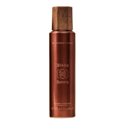 Blake Brown Classic Hairspray Blackcurrant Vanille Vanilla Floral Fragrance 7.5fl oz - Imperfect Container