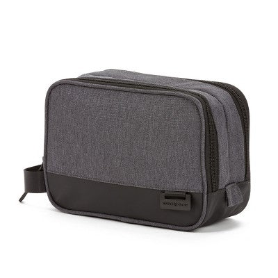 SWISSGEAR Heather Gray Toiletry Bag - New