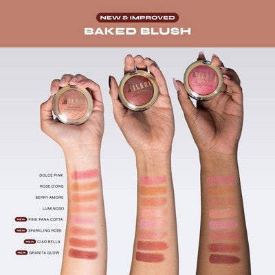 Milani Baked Blush Dolce Pink - New