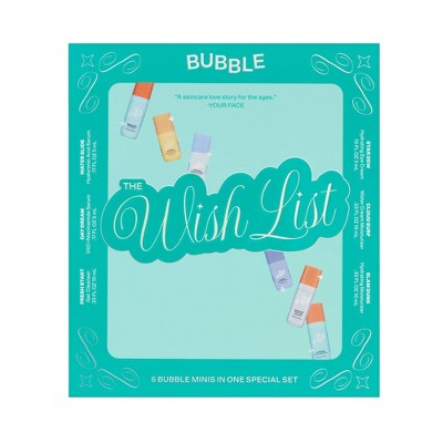 Bubble Skincare The Wish List Mini Essential Gift Set 6ct - Missing Box