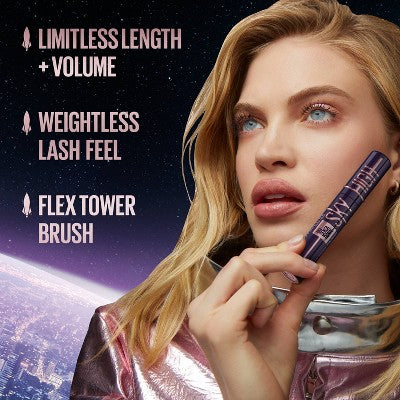 Maybelline Lash Sensational Sky High Lengthening Mascara 801 Very Black - Imperfect Box