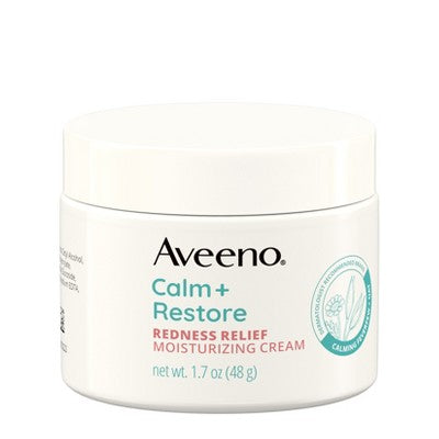 Aveeno Calm + Restore Redness Relief Moisturizing Cream 1.7 oz - Missing Box