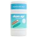 Clean Age Cedar & Sea Salt AHA Solid Deodorant for Teens 2.25oz - Imperfect Container