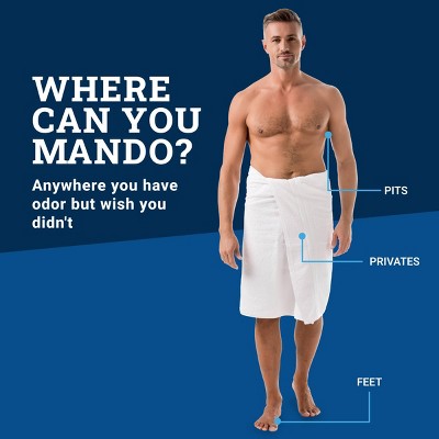 Mando Whole Body Men's Smooth Solid Deodorant Pro Sport 2.6oz - Imperfect Container