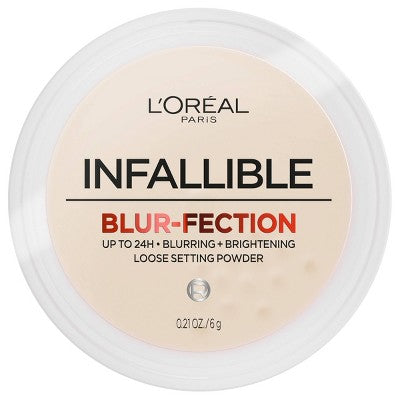 L'Oreal Paris Infallible Blur-fection Loose Pwdr Translucent Light 0.21oz - New