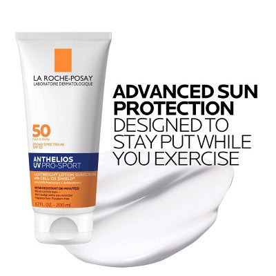 La Roche Posay UV Pro Sport Body Sunscreen SPF 50 6.76 fl oz - New