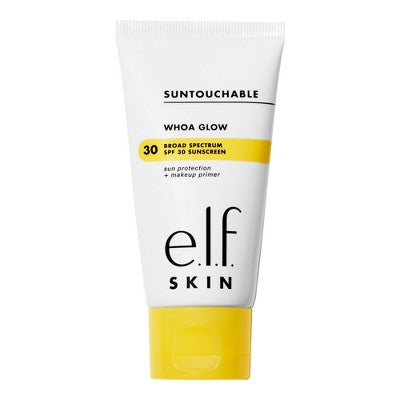 e.l.f. SKIN Suntouchable Whoa Glow Primer Sunbeam SPF 30 1.69oz - New
