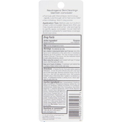 Neutrogena SkinClearing Blemish Concealer 05 Fair 0.05oz - Imperfect Box
