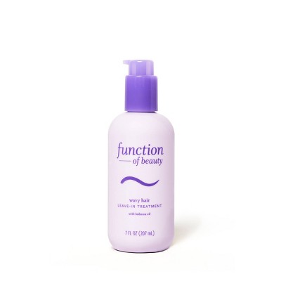 Function of Beauty Wavy Hair Leave-In Treatment Base with Babassu Oil 7 fl oz - New