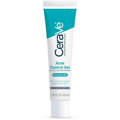 CeraVe Salicylic Acid Acne Treatment Control Gel 1.35oz - Missing Box