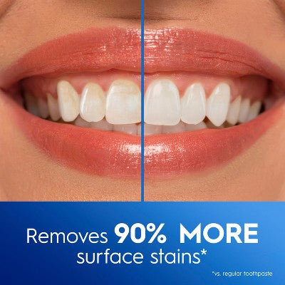 Crest 3D White Advanced Glamorous Teeth Whitening Toothpaste 3.3oz/3pk - Imperfect Box