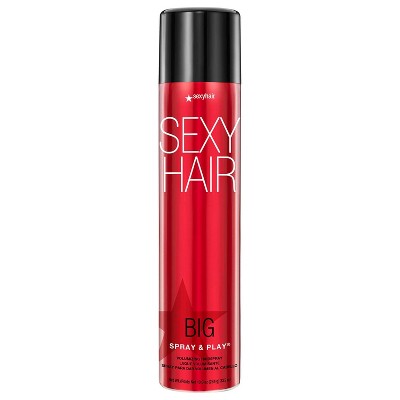 Sexy Hair Spray and Play Hairspray  10oz - Imperfect Container