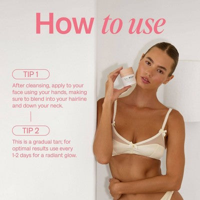 Bali Body Gradual Face Tan Self Tanner 1.69 fl oz - Imperfect Container