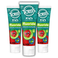 Tom's of Maine Silly Strawberry Kids Anticavity Fluroide Toothpaste 5.1oz/3ct - Missing Box