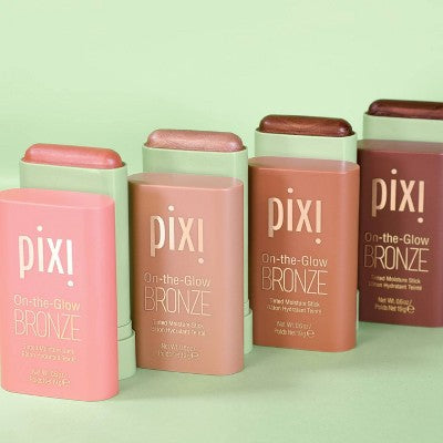 Pixi On The Glow Bronze Tinted Moisturizer Stick Bronzer Soft Glow 0.6oz - Missing Box
