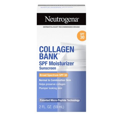 Neutrogena Collagen Bank Daily Face Moisturizer SPF 30 2 fl oz - Imperfect Box