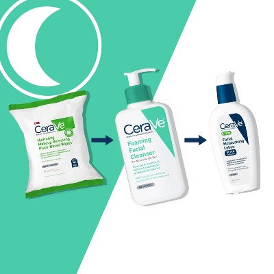 CeraVe Foaming Face Wash with Hyaluronic Acid and Niacinamide for Oily Skin 16 fl oz - Small Amount Missing
