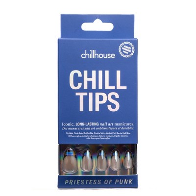Chillhouse Chill Tips Press-On Nail Set Priestess of Punk 24ct - New
