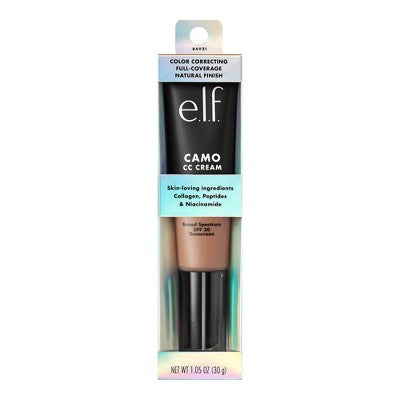 e.l.f. Camo CC Cream 425 N Tan 1.05oz - Imperfect Box
