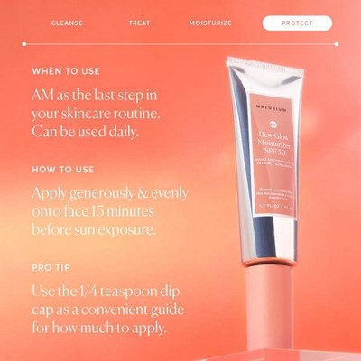 Naturium Dew-Glow Moisturizer SPF 50 1.7fl oz - Imperfect Box