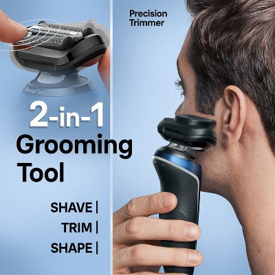 Braun Series 6-6172cc Rechargeable Wet & Dry Shaver + Smart Care Center - New