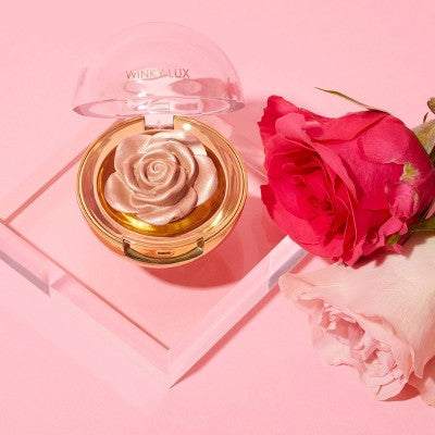 Winky Lux Cheeky Rose Highlighter Champagne 0.17 oz - Imperfect Box