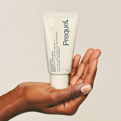 Prequel Mineral SPF 50 PA++++ Facial Treatment SPF 50 EXP 05-2026 1.7fl oz - Imperfect Box