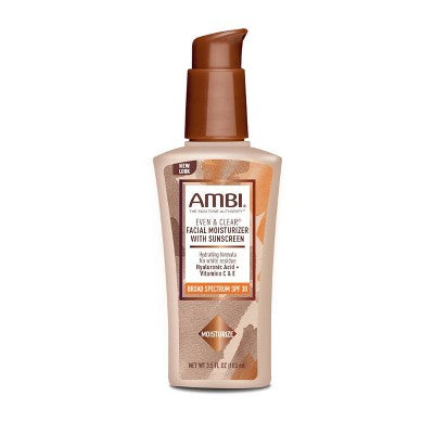 AMBI Even and Clear Daily Facial Moisturizer SPF 30 3.5 fl oz - New