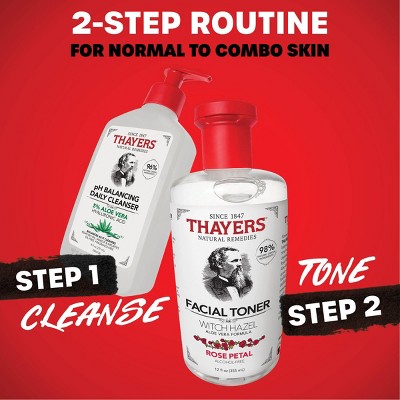 Thayers Natural Remedies pH Balancing Gentle Face Wash with Aloe Vera 8 fl oz - New