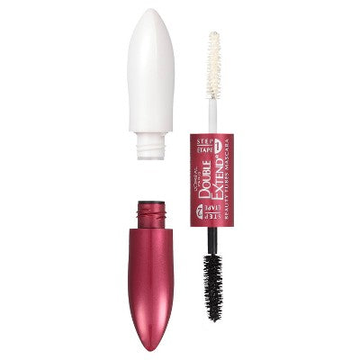 L'Oreal Paris Double Extend Beauty Tubes Lengthening Mascara; Basecoat 570 Black 0.33 fl oz - New