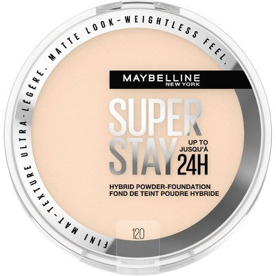Maybelline Super Stay Matte 24HR Hybrid Pressed Powder Foundation 120 0.21 oz - Imperfect Container