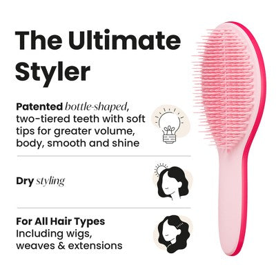 Tangle Teezer Ultimate Styler Hair Brush Sweet Pink - New