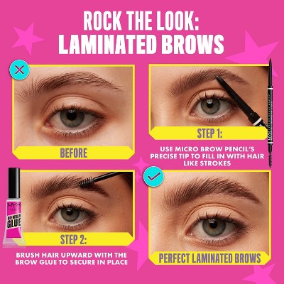 NYX Professional Makeup Vegan Micro Eyebrow Pencil 07 Espresso 0.003oz - Imperfect Box