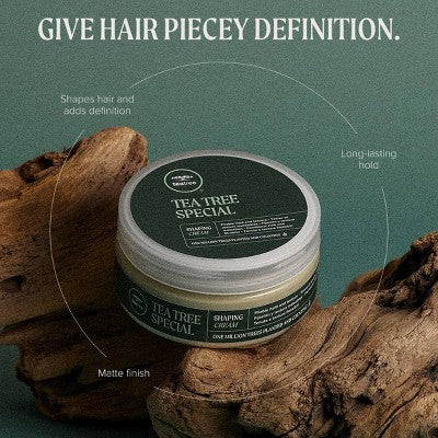 Tea Tree Hair Shaping Cream 3oz - Imperfect Container