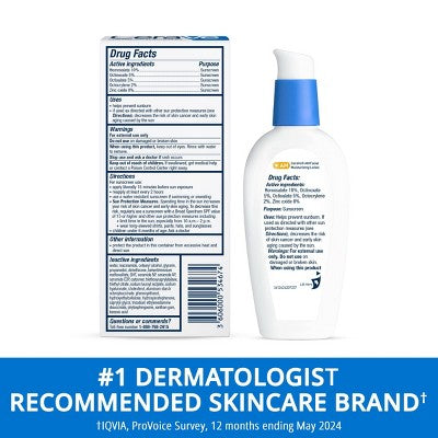 CeraVe Moisturizer Sunscreen AM Facial Lotion Normal to Dry SPF30 2oz - Missing Box