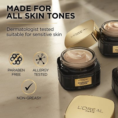 L'Oreal Paris Age Perfect Cell Renewal Midnight Face Cream 1.7oz - Imperfect Box
