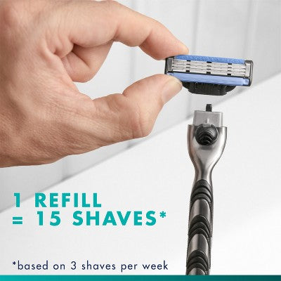 Gillette Mach3 Men's Razor Blade Refills 4ct  - Missing Box